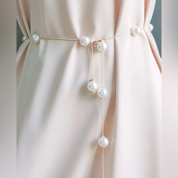 boho pearl belt A646 - Picture 1 of 3